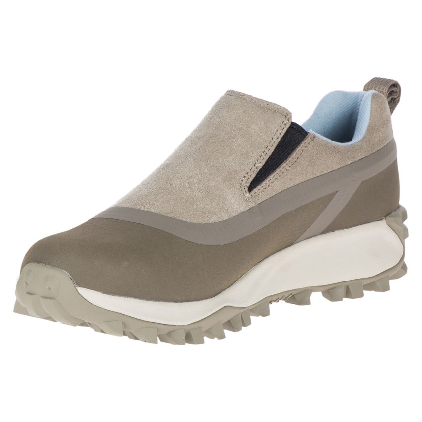 Chaussures Randonnée Merrell Thermo Snowdrift Moc Shell Waterproof Marron Clair Femme | J.V.IQSK